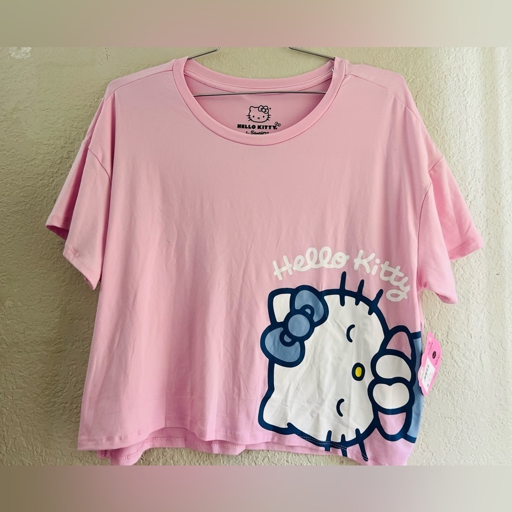 Hello Kitty Women's Sleep Tee with Short Sleeves,